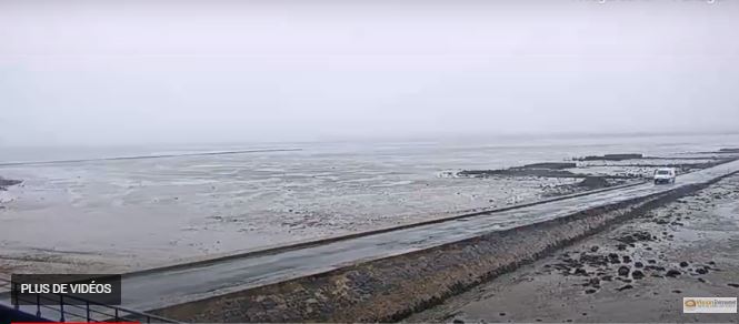 Vue en temps réel du Passage du Gois